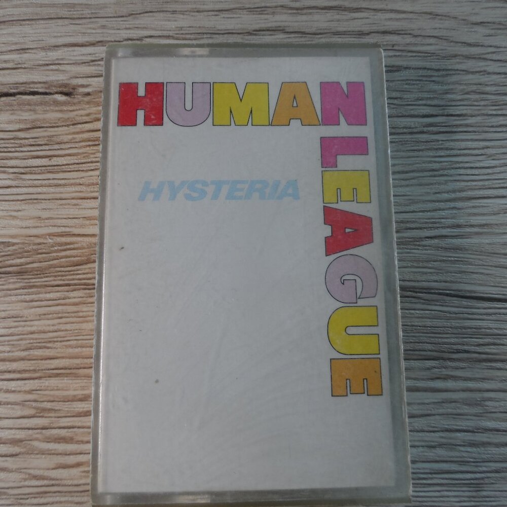 1984 The Human League "Hysteria" Cassette Tape